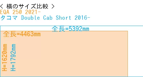 #EQA 250 2021- + タコマ Double Cab Short 2016-